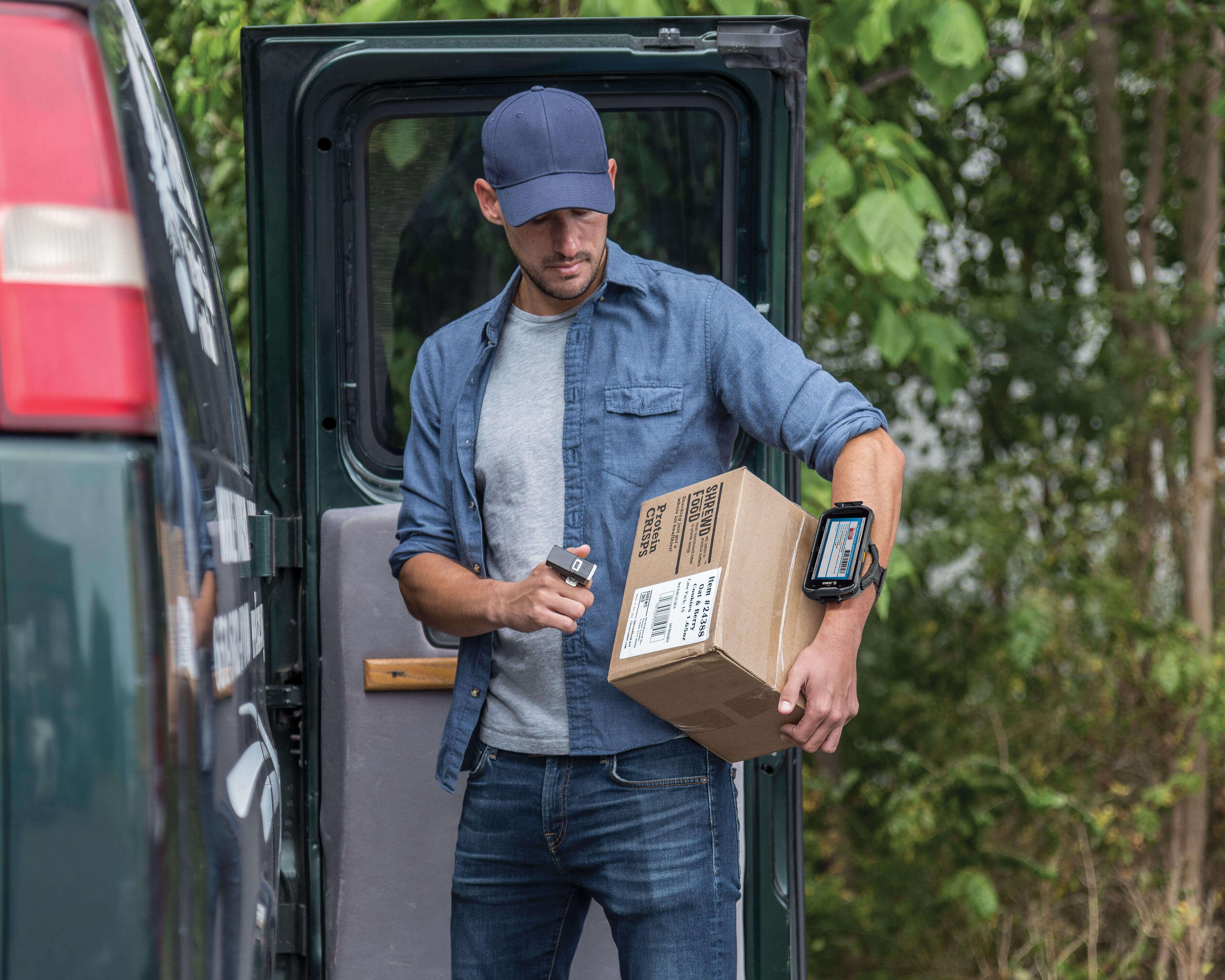 Mobilní terminály pro logistiku, skladování, maloobchod, služby