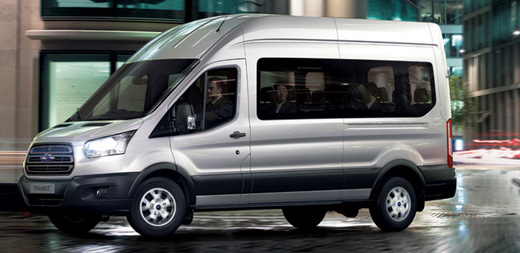 Užitkové vozy Ford Transit Zlín