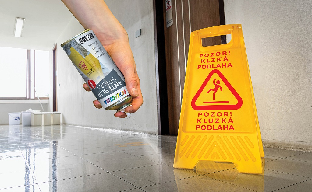 Protiskluzový sprej Anti Slip Spray Opava, Krnov