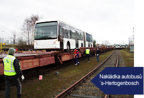 Železniční přeprava nadměrných zásilek Praha