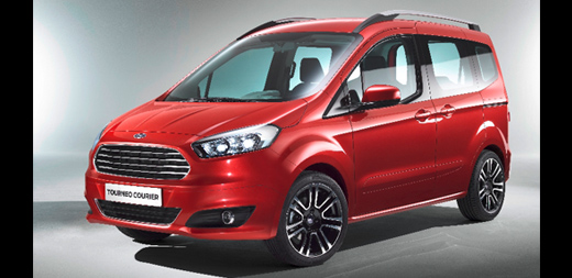 Užitkové vozy Ford Tourneo Courier Zlín