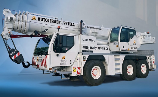 Pronájem jeřábu Liebherr 1055