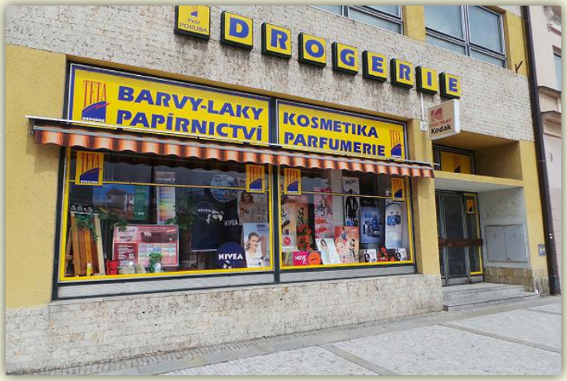 Drogerie - barvy a laky Rožnov