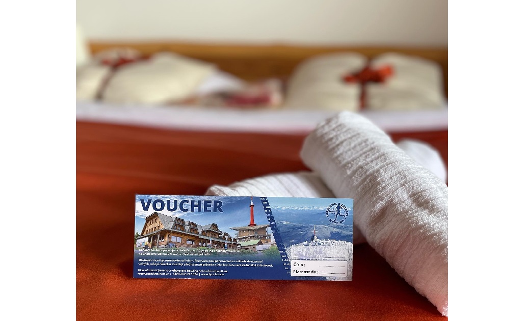 Voucher, dárkový poukaz Beskydy