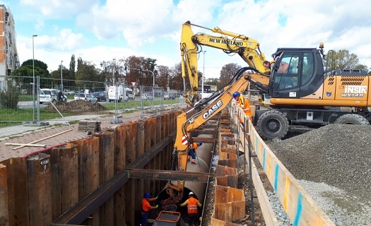 Výstavba a rekonstrukce kanalizací Prostějov, Olomouc