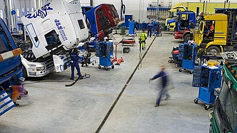 Scania Czech Republic s.r.o., servis a nonstop asistenční služba kamionů a a utobusů SCANIA