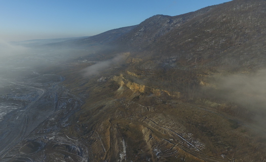 Letecké snímkování dronem Most