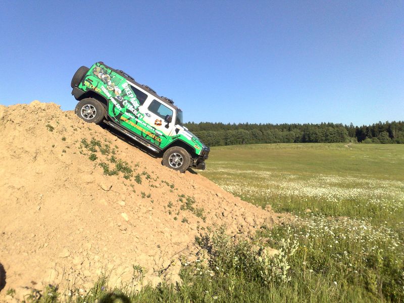 jízda v terénu vozem Hummer H2 Olomouc