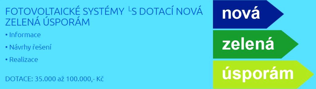 Dotace na fotovoltaické elektrárny pro domácnosti i firmy, domácí fotovoltaika