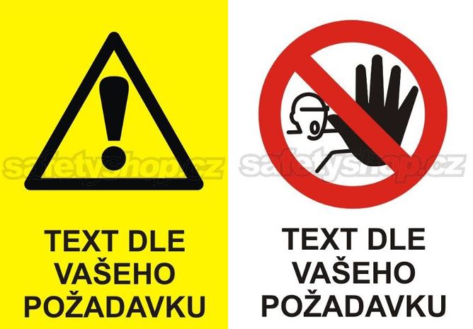 Výměnná tabulka Příkaz a Zákaz - text dle vašeho požadavku