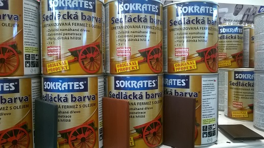 Sedlácká barva - extrémně penetrující krycí barva 3v1 Krnov