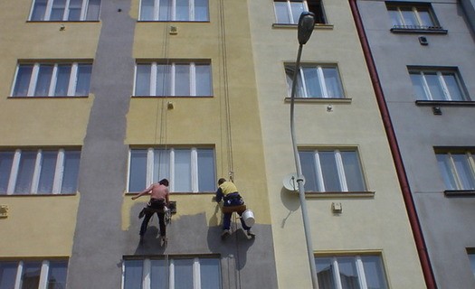 Výškové práce horolezeckou technikou Praha