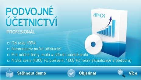 Účetní software pro podvojné účetnictví Prostějov, Olomouc