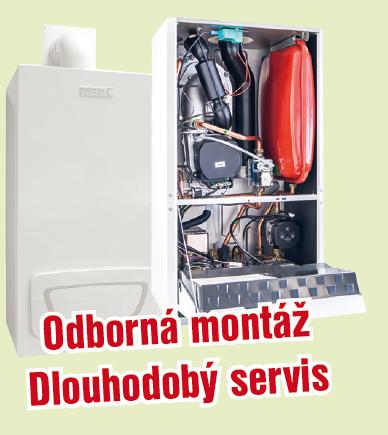 Servis a montáž kotlů Opava, Ostrava