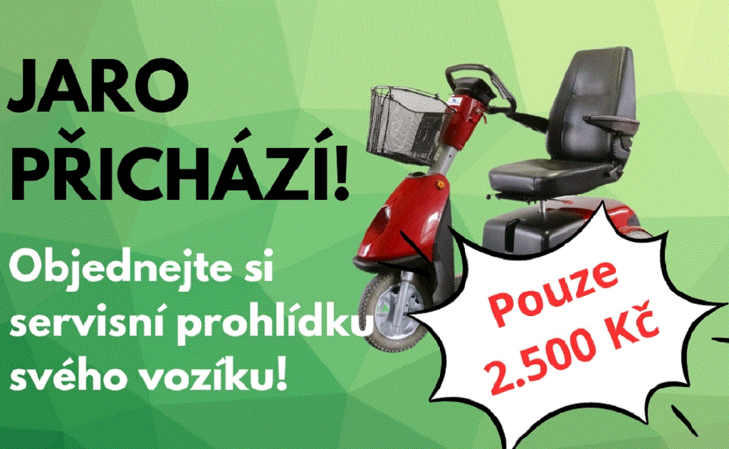 servisní prohlídka elektrického vozíku - Zlínský kraj