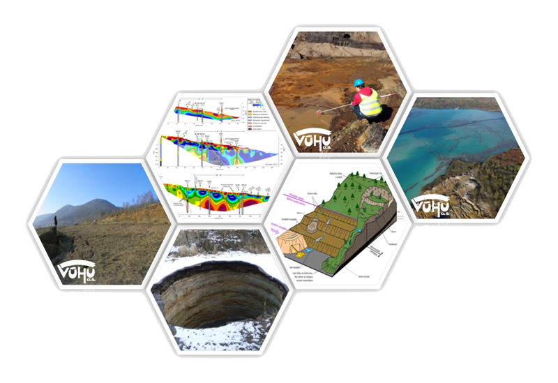 VÚHU a.s. Most, inženýrská geotechnika a hydrogeologie