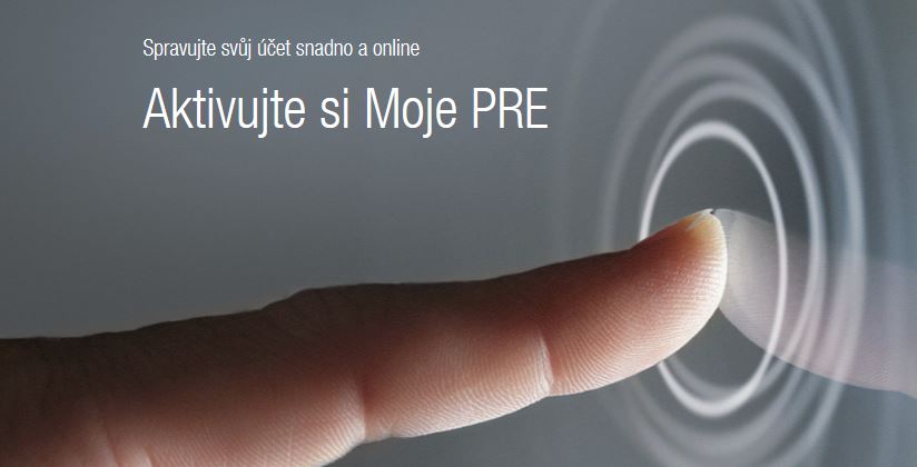 Aplikace Moje Pre - spravujte svůj účet snadno a online