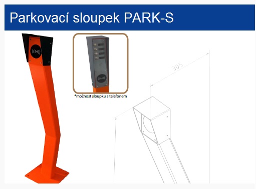 Parkovací systémy - parkovací sloupek