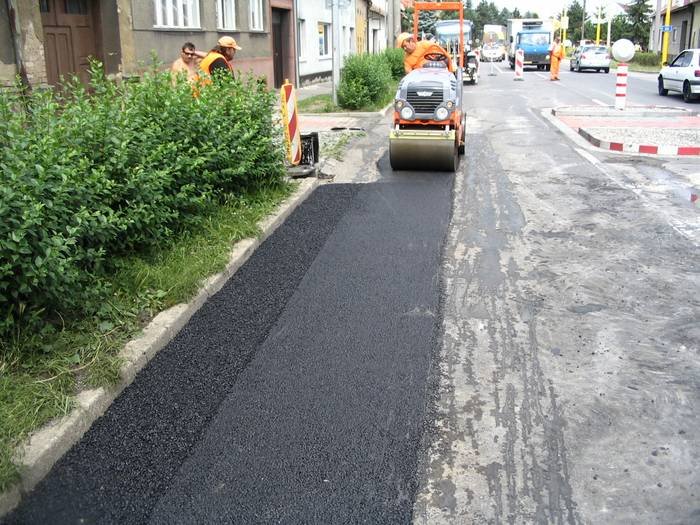 rekonstrukce komunikací v regionu Kroměříž