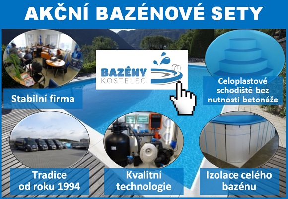 Výrobce plastových bazénů - Bazény Kostelec